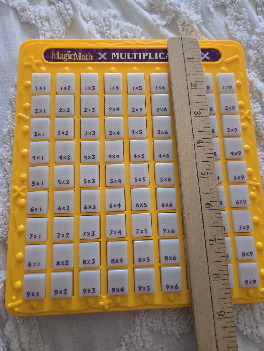2005 MagicMath Multiplication Practice Board Education Math Home School - Picture 3 of 5